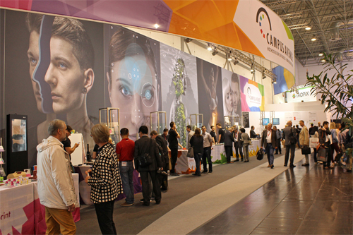 Die Campus Avenue auf der Drupa 2016 – Foto: Christiane Freyer